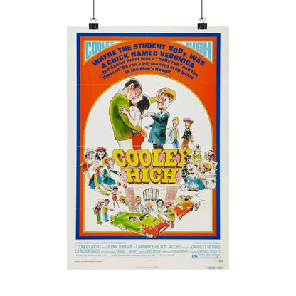 COOLEY HIGH (2) 1975 - Paper Movie Poster - The Sticker Space