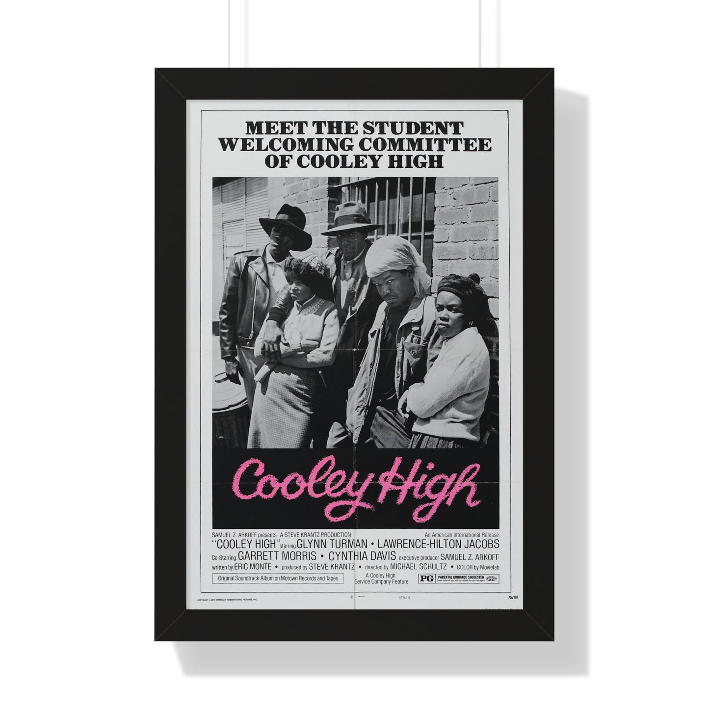 COOLEY HIGH (3) 1975 - Framed Movie Poster-16″ x 24″-The Sticker Space