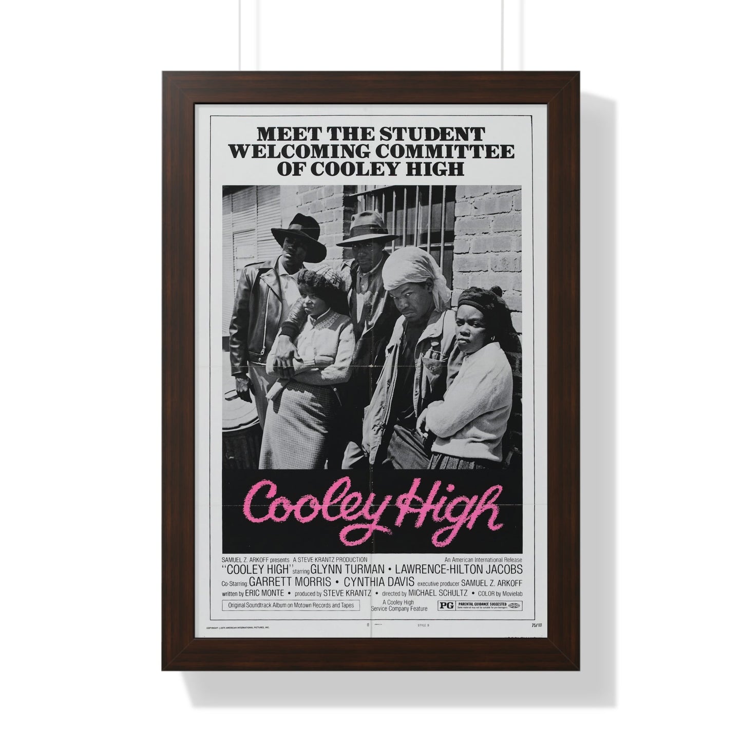 COOLEY HIGH (3) 1975 - Framed Movie Poster-16″ x 24″-The Sticker Space