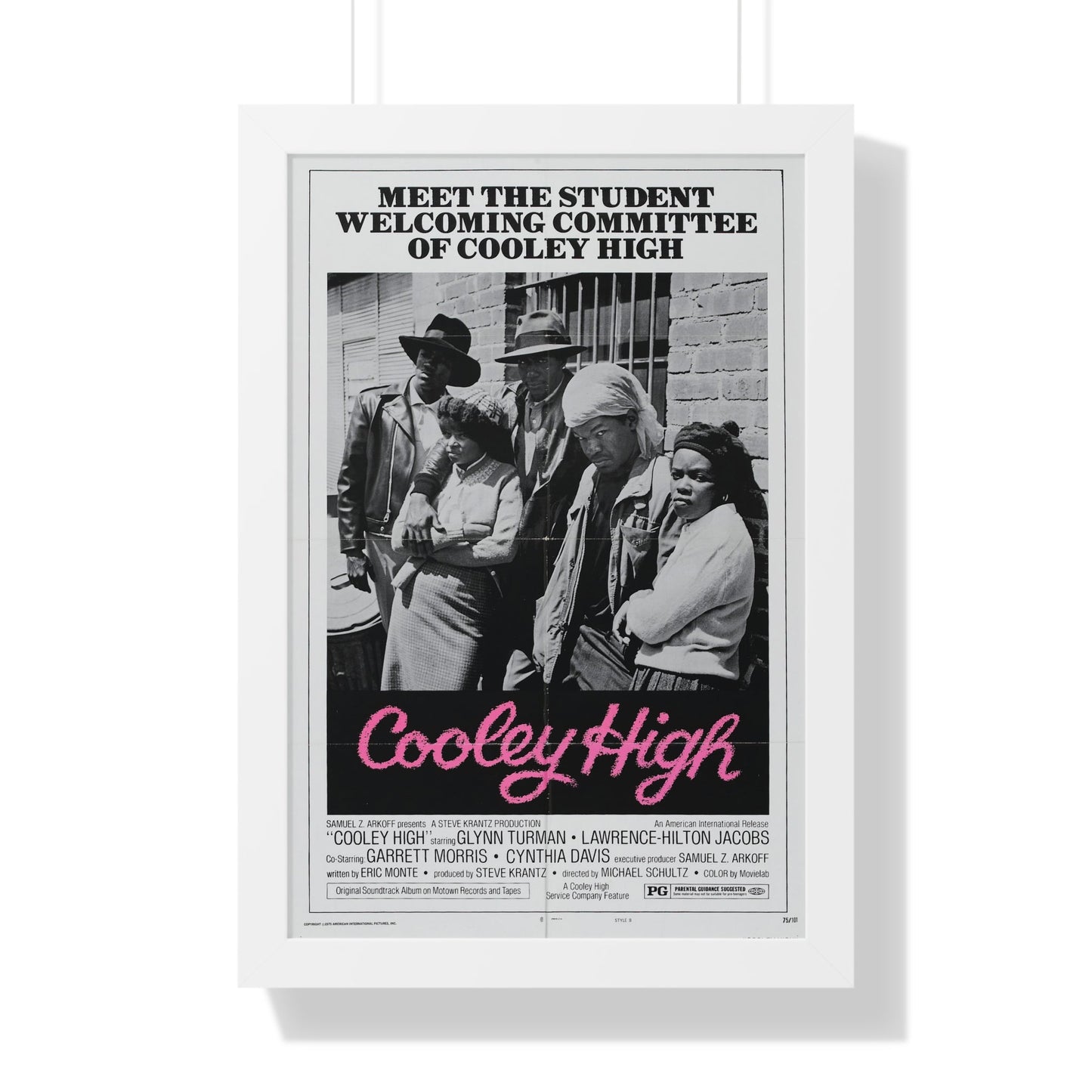 COOLEY HIGH (3) 1975 - Framed Movie Poster-16″ x 24″-The Sticker Space