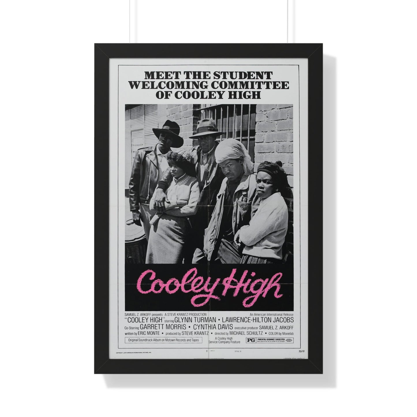 COOLEY HIGH (3) 1975 - Framed Movie Poster-20" x 30"-The Sticker Space