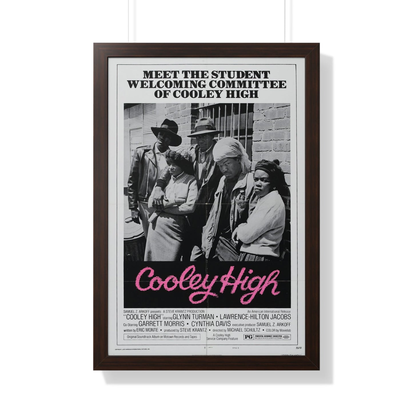 COOLEY HIGH (3) 1975 - Framed Movie Poster-20" x 30"-The Sticker Space