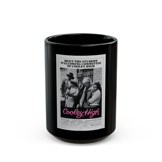 COOLEY HIGH (3) 1975 Movie Poster - Black Coffee Mug-15oz-The Sticker Space