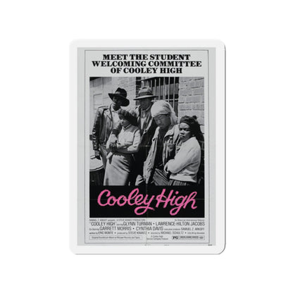 COOLEY HIGH (3) 1975 Movie Poster - Die-Cut Magnet-2" x 2"-The Sticker Space