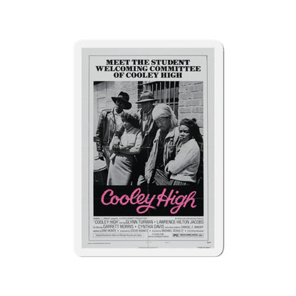 COOLEY HIGH (3) 1975 Movie Poster - Die-Cut Magnet-3" x 3"-The Sticker Space