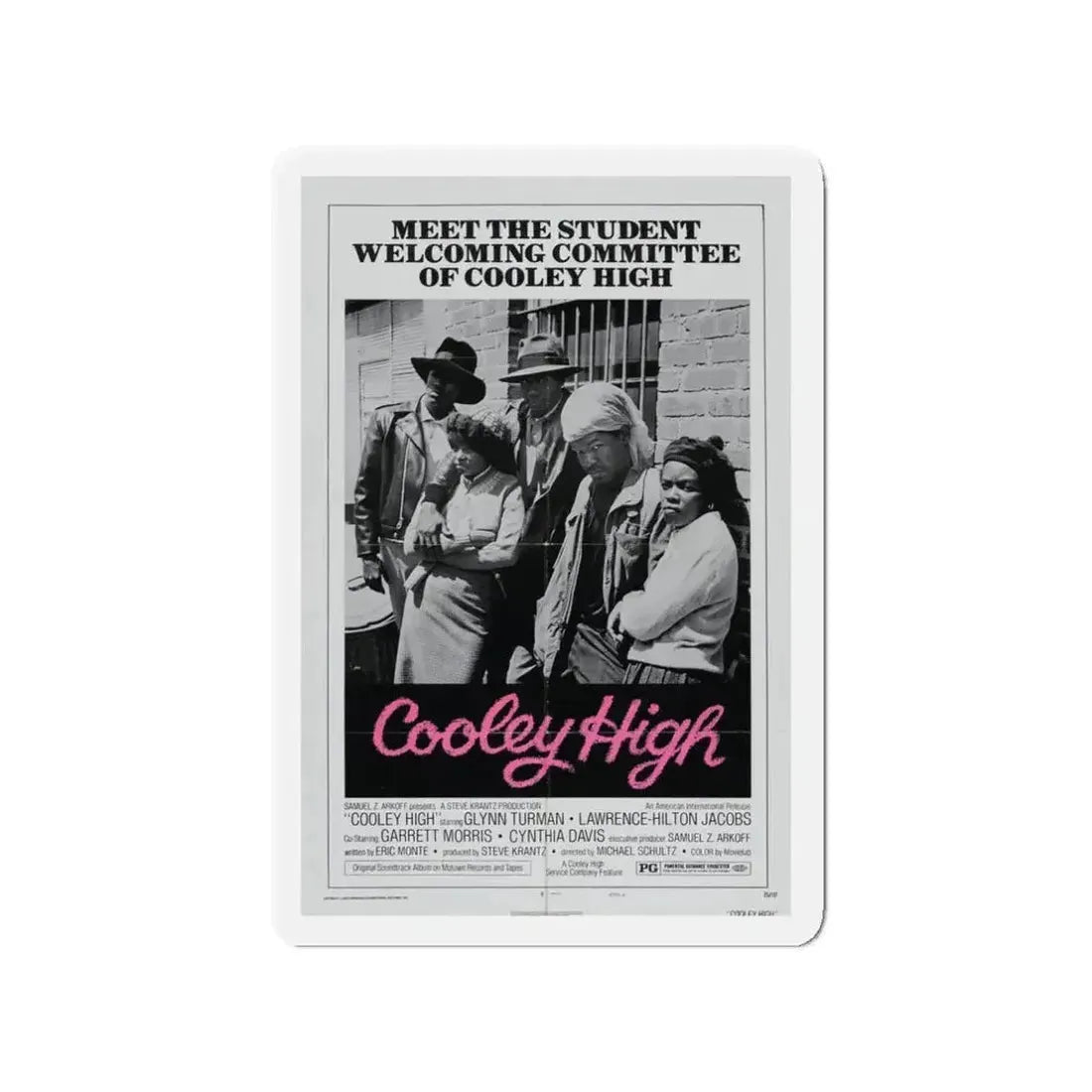 COOLEY HIGH (3) 1975 Movie Poster - Refrigerator Magnet - The Sticker Space