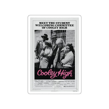 COOLEY HIGH (3) 1975 Movie Poster STICKER Vinyl Die-Cut Decal 4 Inch - The Sticker Space