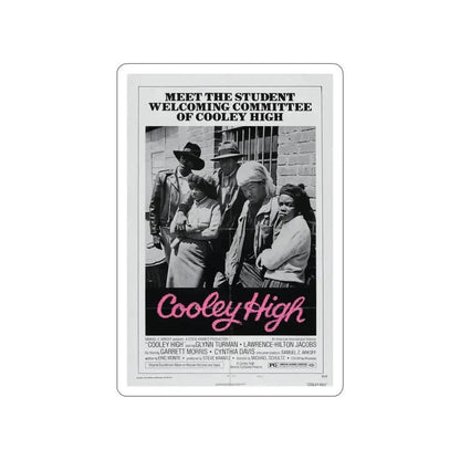 COOLEY HIGH (3) 1975 Movie Poster STICKER Vinyl Die-Cut Decal 5 Inch - The Sticker Space