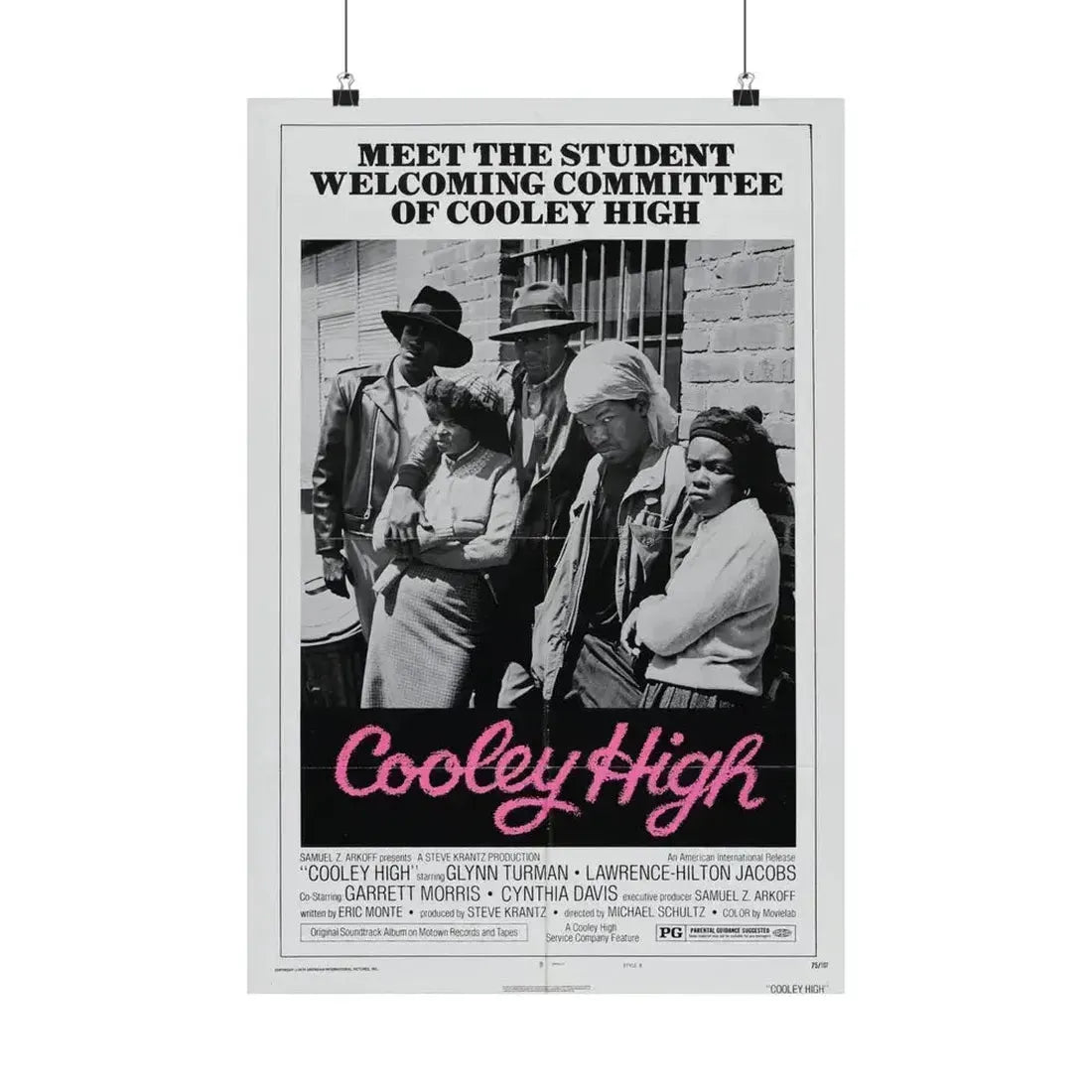 COOLEY HIGH (3) 1975 - Paper Movie Poster 16″ x 24″ Matte - The Sticker Space