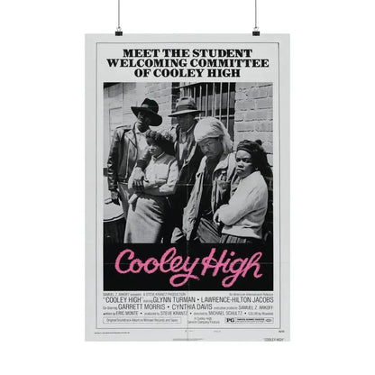 COOLEY HIGH (3) 1975 - Paper Movie Poster - The Sticker Space