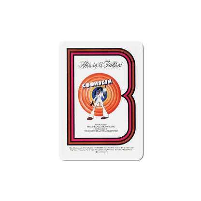 Coonskin 1975 Movie Poster Refrigerator Magnet 5 Inch - The Sticker Space