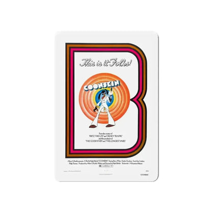COONSKIN 1975 Movie Poster - Refrigerator Magnet - The Sticker Space