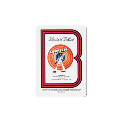 Coonskin 1975 Movie Poster Refrigerator Magnet - The Sticker Space