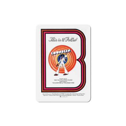 Coonskin 1975 Movie Poster Refrigerator Magnet - The Sticker Space