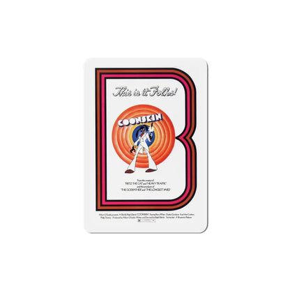 Coonskin 1975 Movie Poster Refrigerator Magnet - The Sticker Space