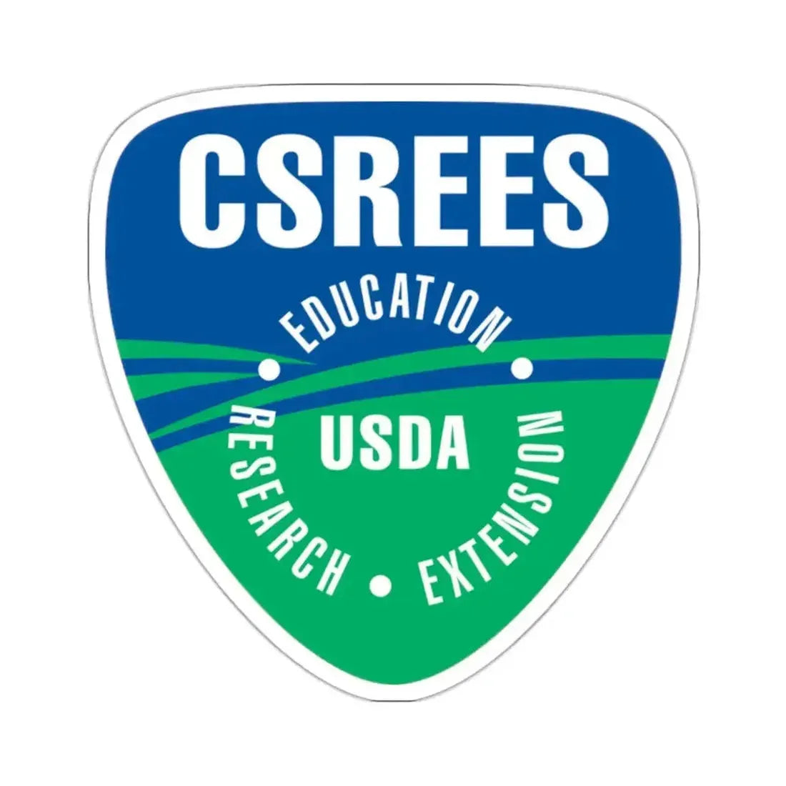 Cooperative State Research Education and Extension Service - STICKER Vinyl Kiss-Cut Decal - The Sticker Space