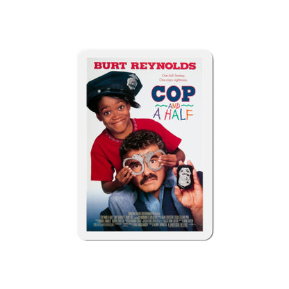 Cop and a Half 1993 Movie Poster Die-Cut Magnet-2" x 2"-The Sticker Space