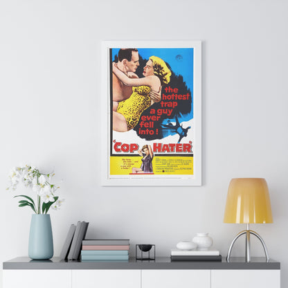 COP HATER 1958 - Framed Movie Poster-The Sticker Space