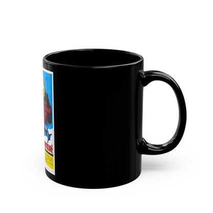 COP HATER 1958 Movie Poster - Black Coffee Mug-The Sticker Space