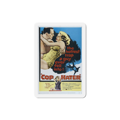 Cop Hater 1958 Movie Poster Die-Cut Magnet-3 Inch-The Sticker Space