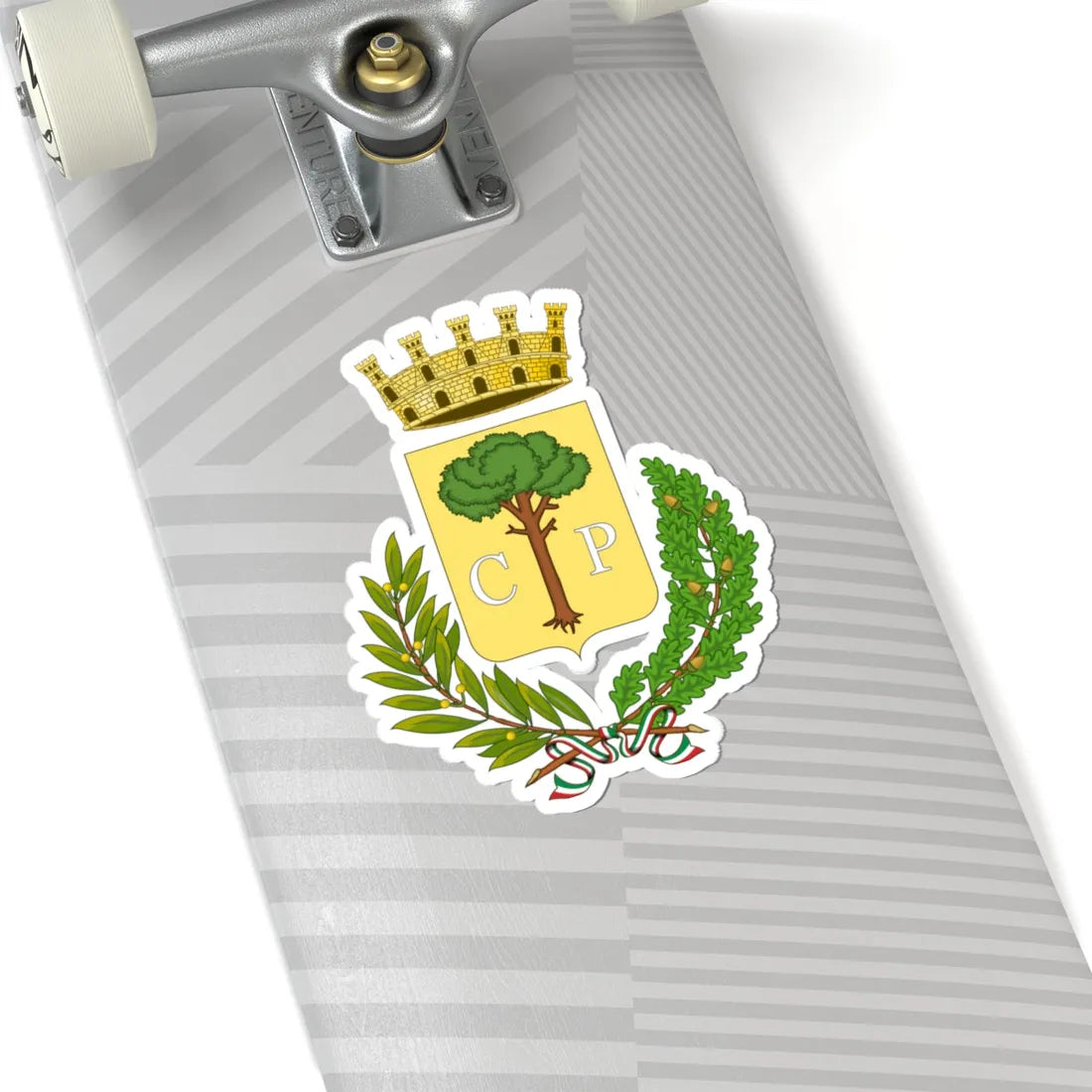 Copertino-Stemma (Italy) (Coat of Arms) STICKER Vinyl Kiss-Cut Decal - The Sticker Space