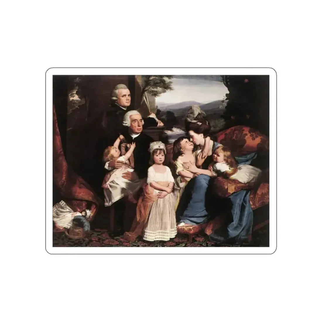 COPLEY, John Singleton - c_family (Artwork) STICKER Vinyl Die-Cut Decal - The Sticker Space