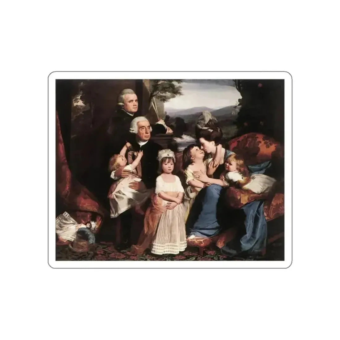 COPLEY, John Singleton - c_family (Artwork) STICKER Vinyl Die-Cut Decal - The Sticker Space