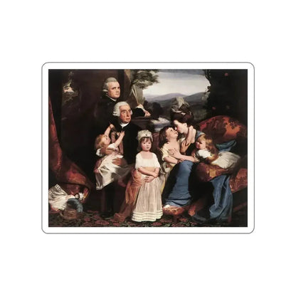 COPLEY, John Singleton - c_family (Artwork) STICKER Vinyl Die-Cut Decal White Die-Cut 5 Inch - The Sticker Space