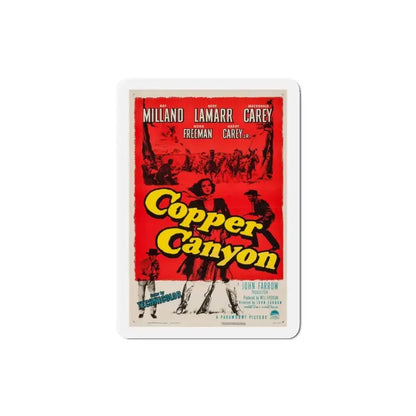 Copper Canyon 1950 Movie Poster Refrigerator Magnet - The Sticker Space