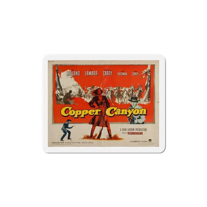 Copper Canyon 1950 v2 Movie Poster Refrigerator Magnet 5 Inch - The Sticker Space