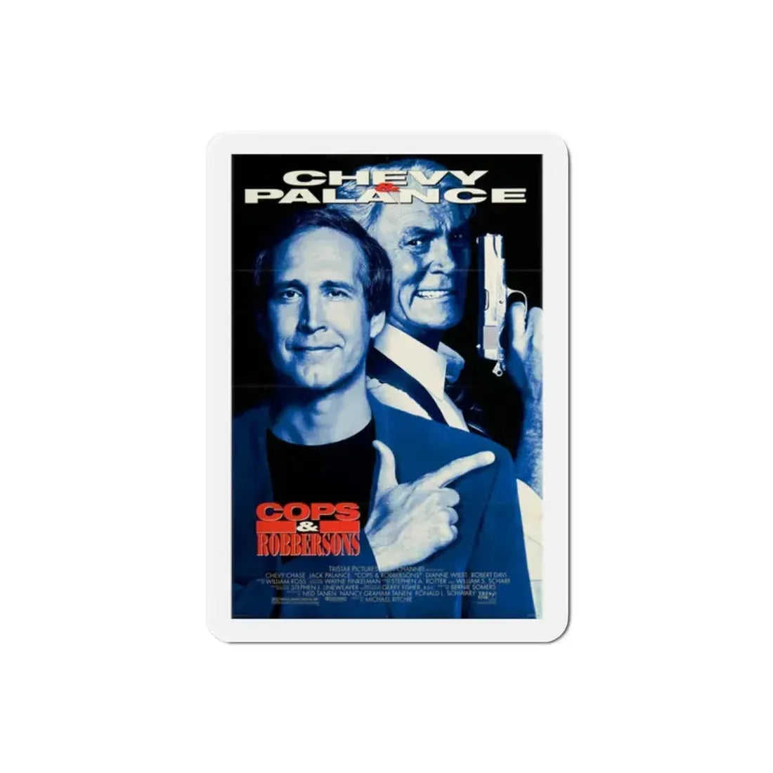 Cops & Robbersons 1994 Movie Poster Refrigerator Magnet 2 Inch - The Sticker Space