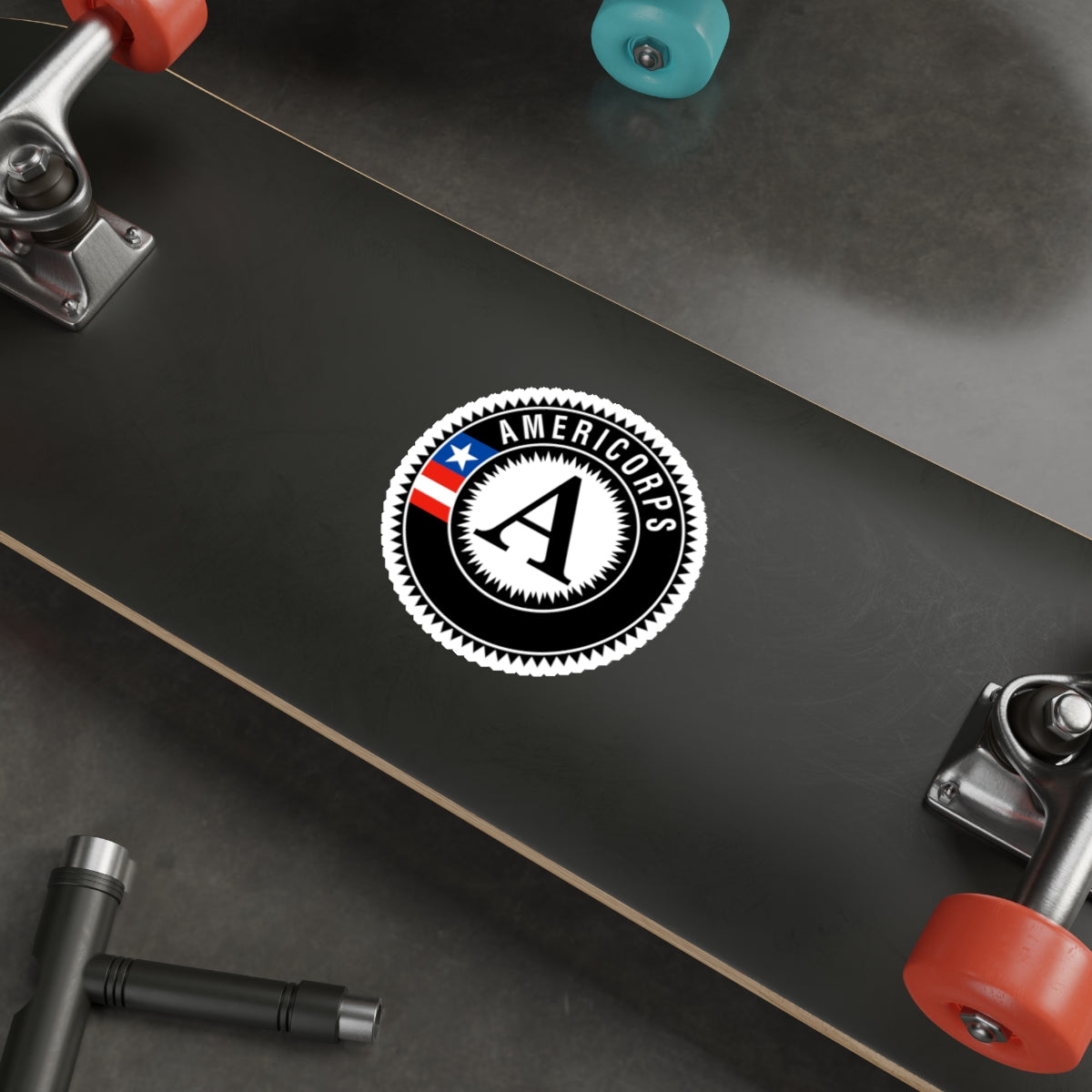 Copy of AmeriCorps STICKER Vinyl Die-Cut Decal-The Sticker Space