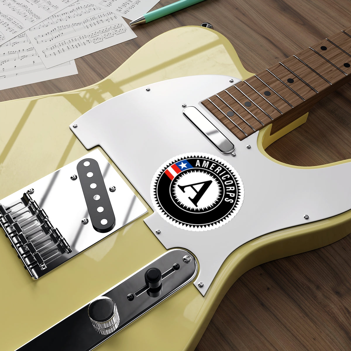 Copy of AmeriCorps STICKER Vinyl Die-Cut Decal-The Sticker Space