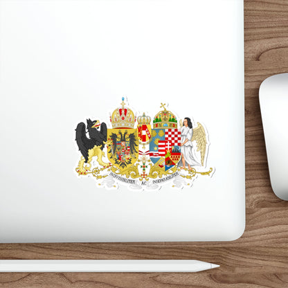 Copy of Austro-hungarian coat of arms 1914 STICKER Vinyl Die-Cut Decal-The Sticker Space