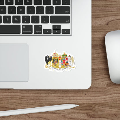 Copy of Austro-hungarian coat of arms 1914 STICKER Vinyl Die-Cut Decal-The Sticker Space