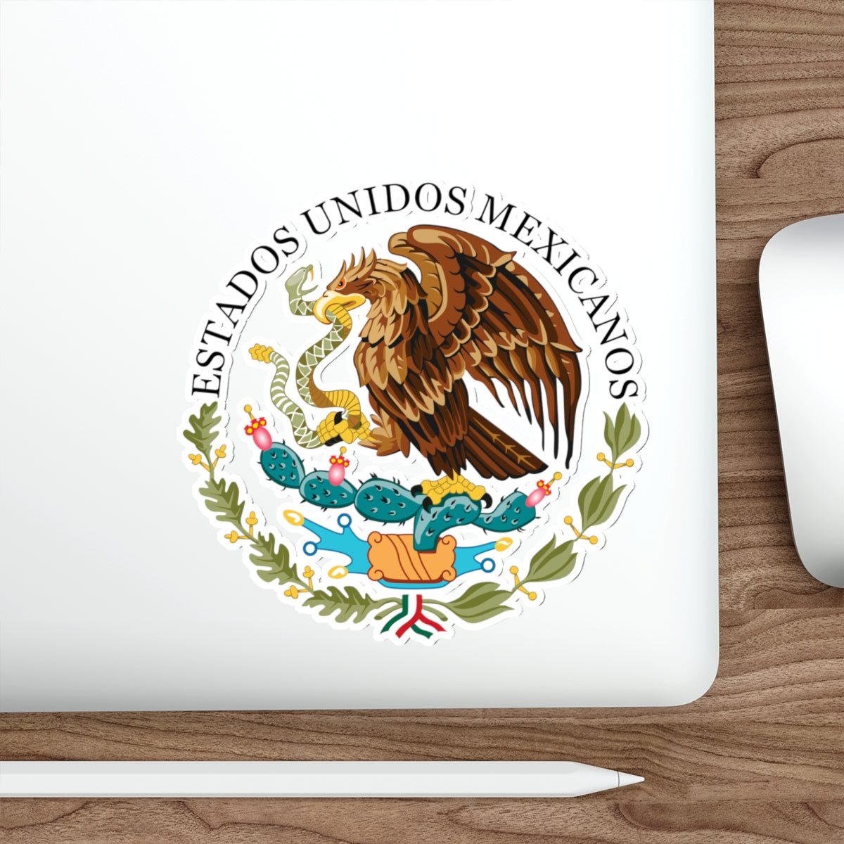 Copy of Copy of Seal of the Government of Mexico STICKER Vinyl Die-Cut Decal-The Sticker Space