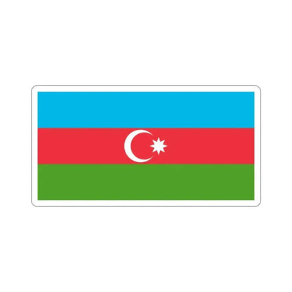 Copy of Flag of Azerbaijan STICKER Vinyl Die-Cut Decal 4 Inch - The Sticker Space
