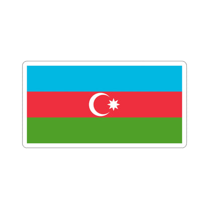 Copy of Flag of Azerbaijan STICKER Vinyl Die-Cut Decal-5 Inch-The Sticker Space