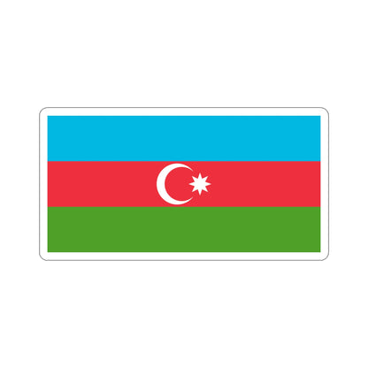 Copy of Flag of Azerbaijan STICKER Vinyl Die-Cut Decal-6 Inch-The Sticker Space