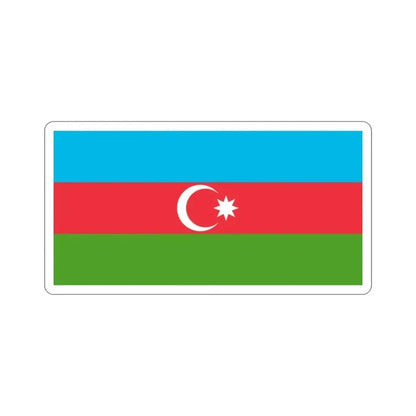 Copy of Flag of Azerbaijan STICKER Vinyl Die-Cut Decal - The Sticker Space