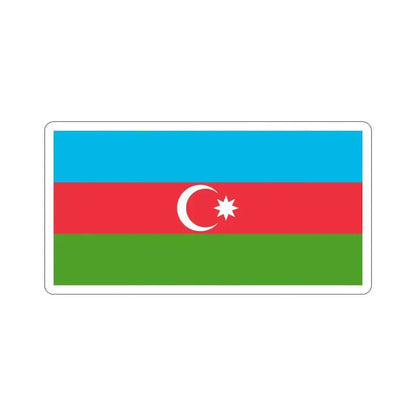 Copy of Flag of Azerbaijan STICKER Vinyl Die-Cut Decal - The Sticker Space