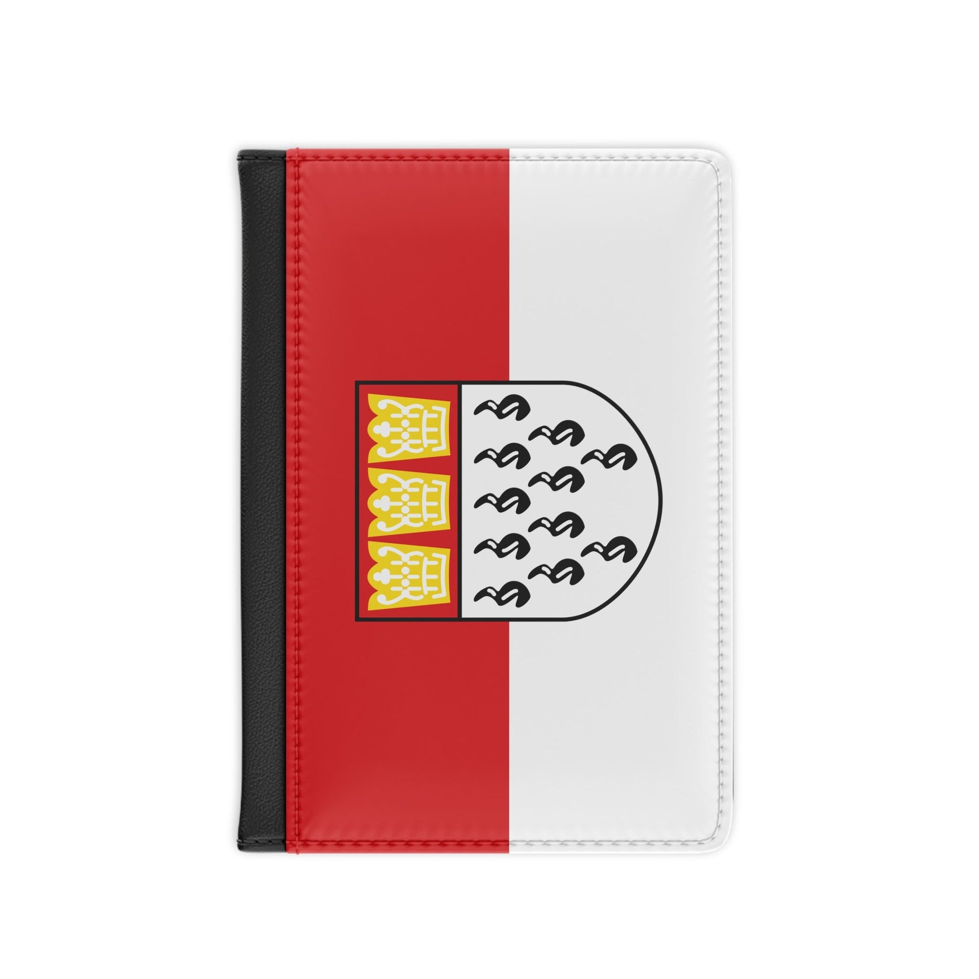 Copy of Flag of Köln Germany - Passport Holder-3.9" x 5.8"-The Sticker Space