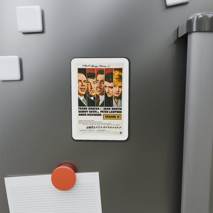 Copy of Ocean's Eleven 1960 Movie Poster Die-Cut Magnet-The Sticker Space