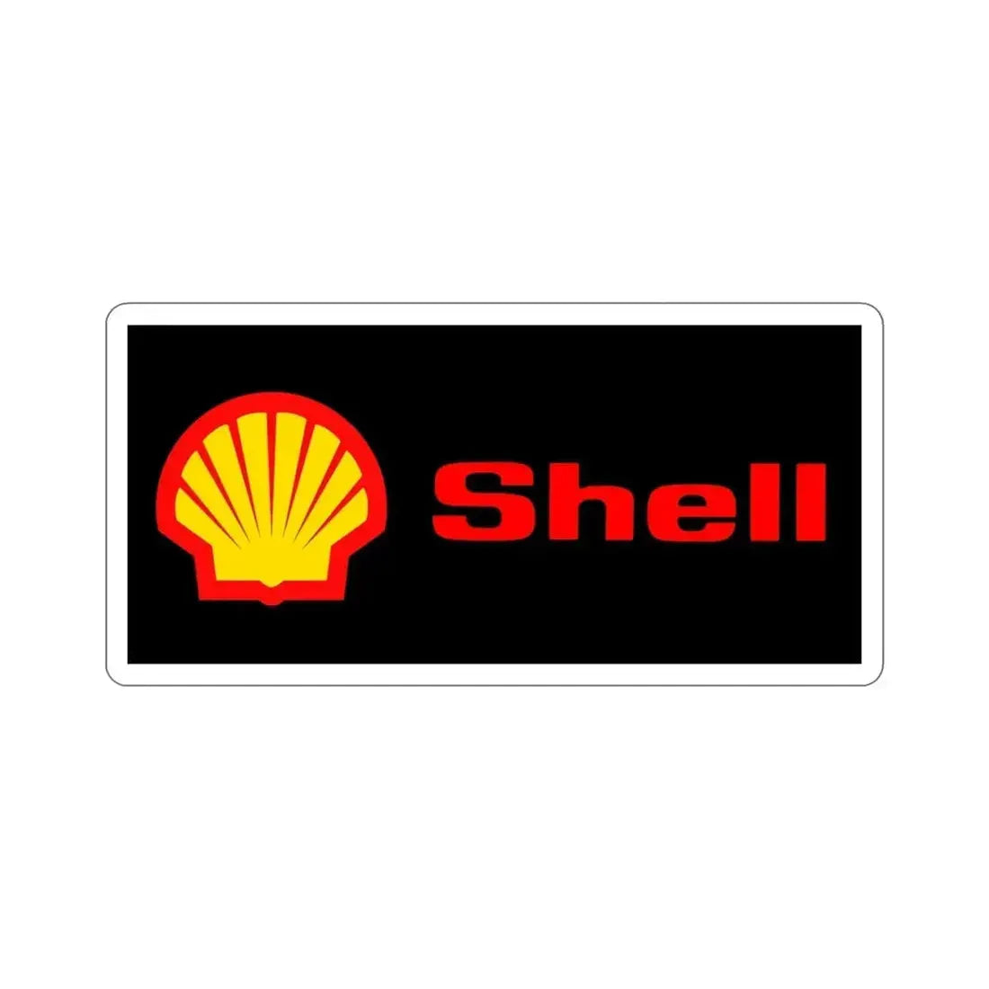 Copy of Shell Oil Company Logo v3 STICKER Vinyl Die-Cut Decal - The Sticker Space