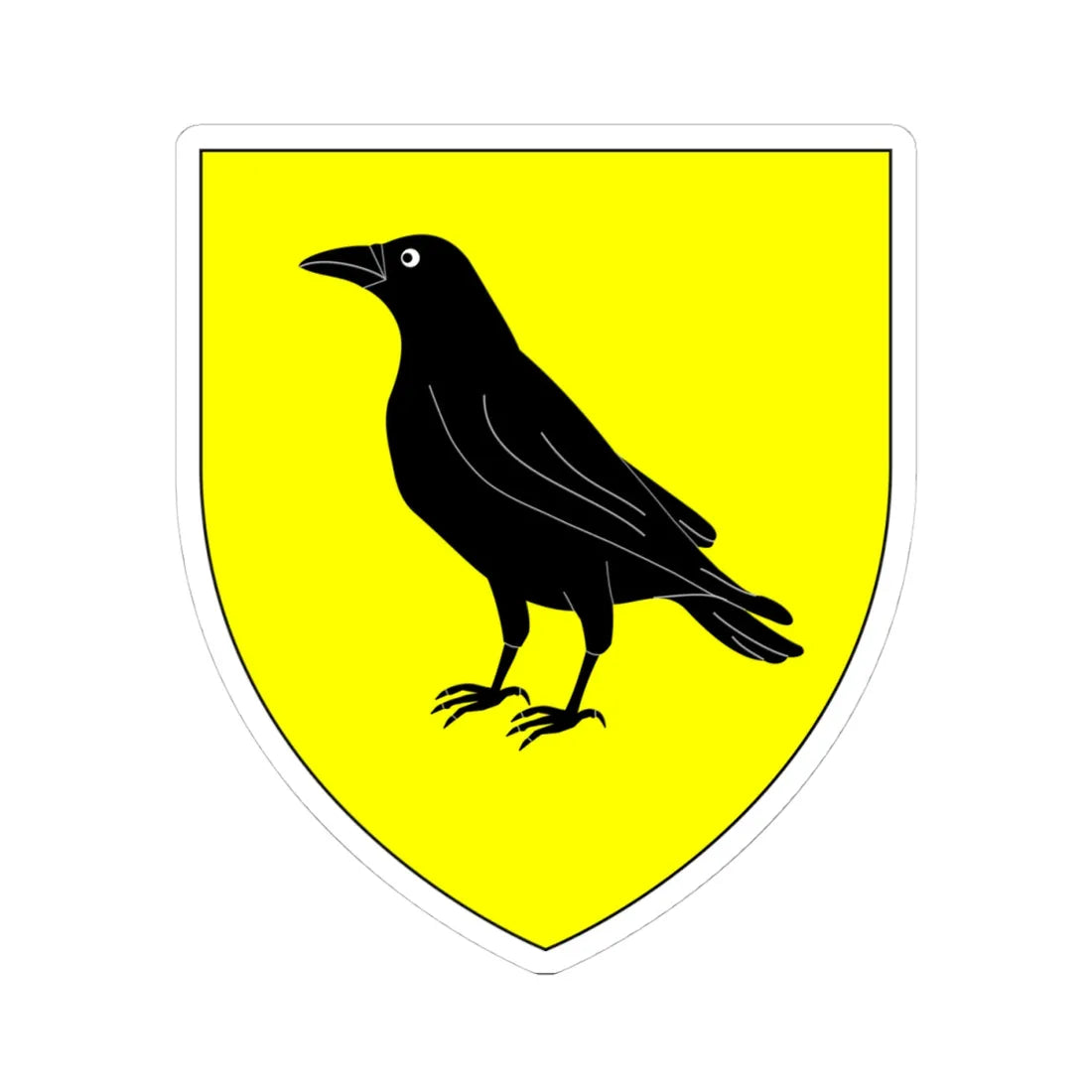 CorbetArms (England) (Coat of Arms) STICKER Vinyl Kiss-Cut Decal 4 Inch White - The Sticker Space