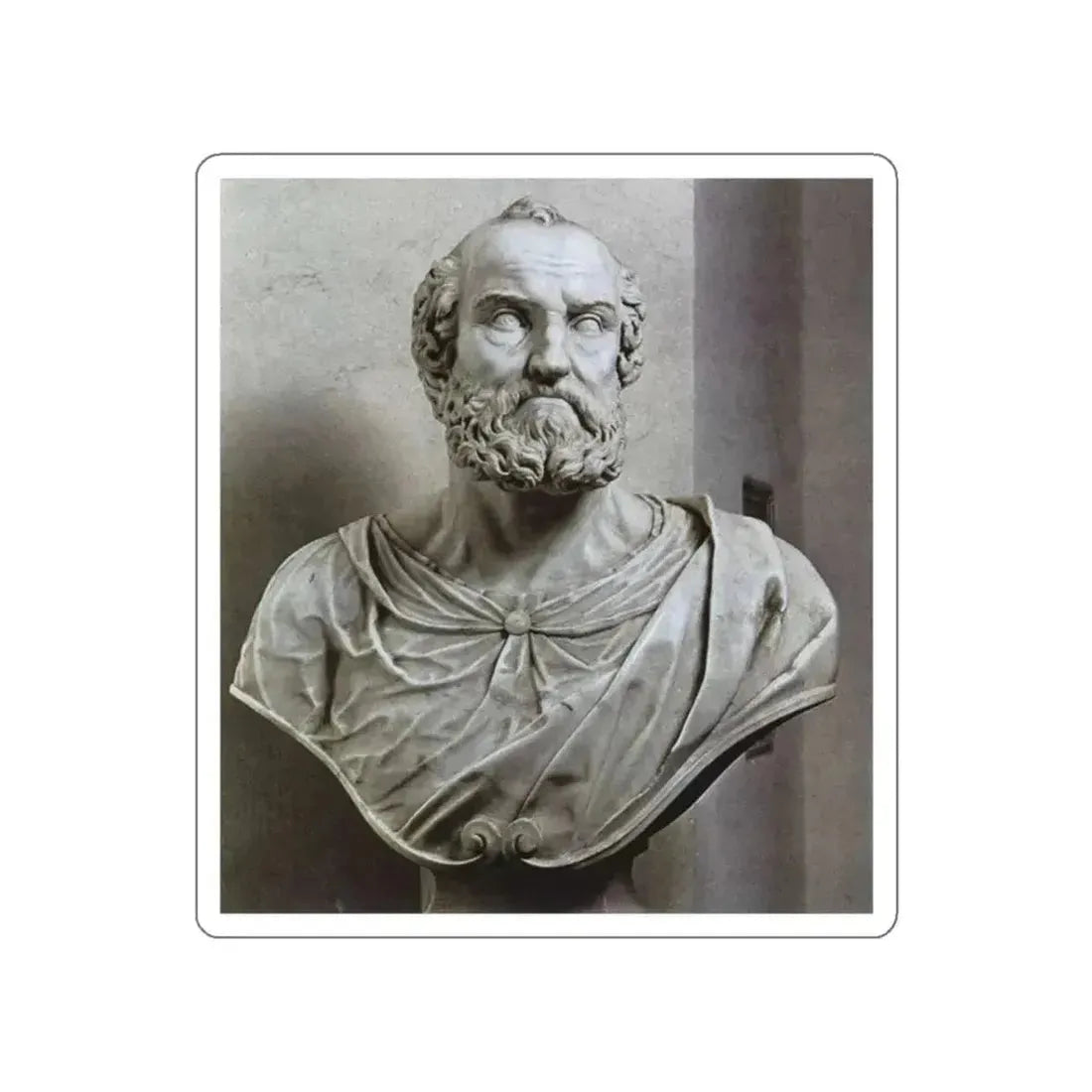 CORDIER, Nicolas - Bust of St Peter (Artwork) STICKER Vinyl Die-Cut Decal - The Sticker Space