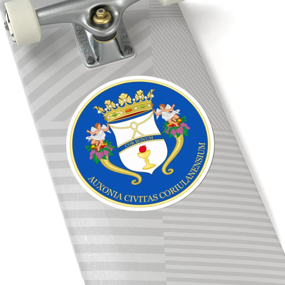 Corigliano-Stemma (Italy) (Coat of Arms) STICKER Vinyl Kiss-Cut Decal - The Sticker Space