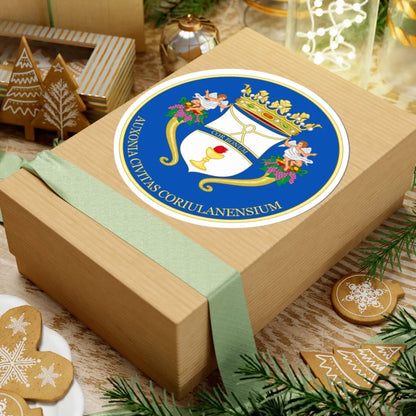 Corigliano-Stemma (Italy) (Coat of Arms) STICKER Vinyl Kiss-Cut Decal - The Sticker Space