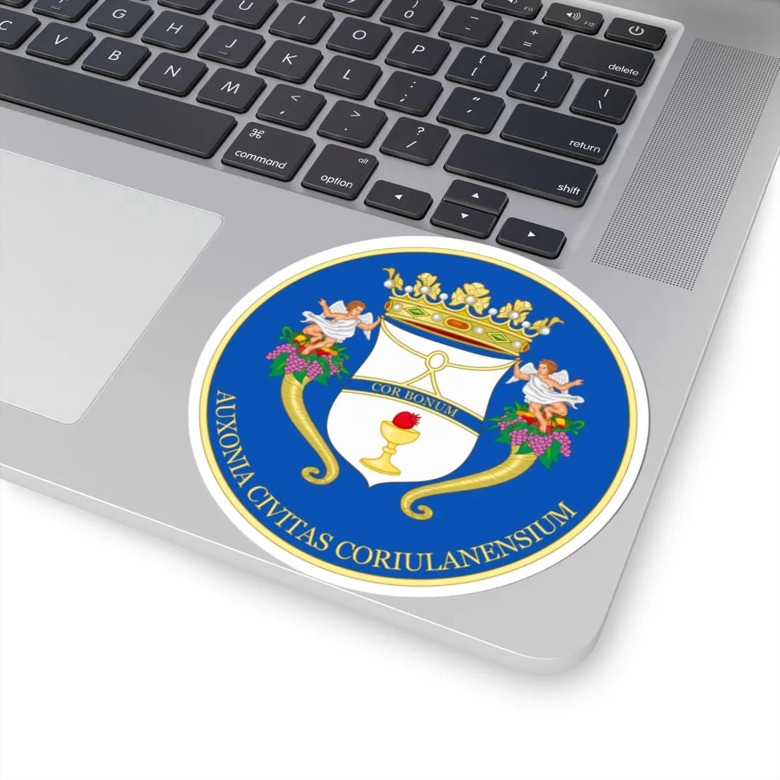 Corigliano-Stemma (Italy) (Coat of Arms) STICKER Vinyl Kiss-Cut Decal - The Sticker Space