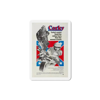 Corky 1972 Movie Poster Refrigerator Magnet - The Sticker Space